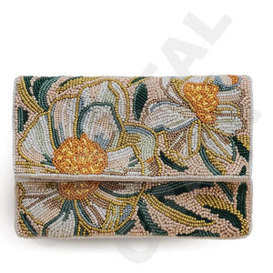 <b>Blue</b> Scallop Custom Beaded Party Clutch Evening Bag Designer Ladies Shoulder Bags Luxury <b>Purses</b> and Handbags Parties - Product Image 3