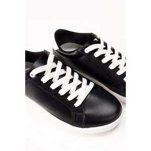 Chaussures de sport noires pour femmes IWW-SNK24-001, chaussures de marche fitness - Product Image 3