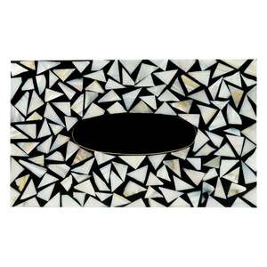 Caja de papel de seda madreperla de calidad fuerte forma Rectangular para el hogar y cafetería vajilla Decoración de mesa caja de pañuelos - Product Image 1