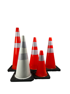 700mm giao thông <span class=keywords><strong>PVC</strong></span> mềm hình nón 28inch an toàn đường bộ hình nón cường độ cao phản chiếu - Product Image 2