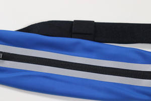 Cinturón deportivo de cintura para correr, ajustable, ligero, impermeable, OEM/ODM, bolsillo con cremallera, esencial para teléfono, riñonera para bebé, soporte para cintura - Product Image 3