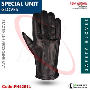 Guantes DE TRABAJO resistentes a cortes de la mejor calidad, guantes tácticos resistentes, guantes de cuero de seguridad Spezialeinheitenhandschuhe - Product Image 4