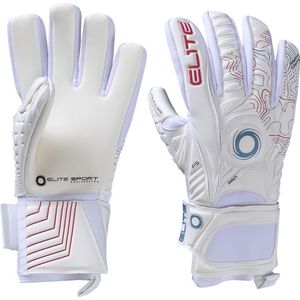 Guantes de portero de cuero de diseño personalizado naranja neón completo con agarre de látex material de goma de rendimiento de alta visibilidad marca SP - Product Image 6