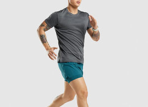 Pantalones cortos de gimnasio de algodón para hombre, nueva moda, elásticos, lisos, de color sólido, con logotipo personalizado sublimado para pantalones cortos deportivos informales para hombre - Product Image 6