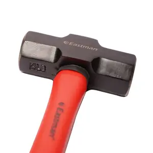 Stoß fester Vorschlag hammer mit Glasfaser griff Hochwertiger Hammer Red Striking Tool Vorschlag hammer OEM Hergestellt