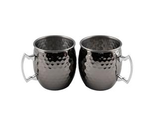 Cadeau de fête en métal couleur argent tasses à café Mini taille en acier inoxydable plaqué gobelets tasse à café de table verres tasse à café - Product Image 2
