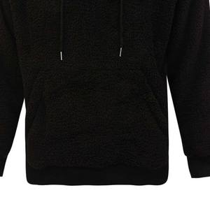 Estilo de lujo 500GSM Pullover Hoodies para hombres mujeres Unisex Oversize cuello con capucha patrón sólido logotipo frontal colección de invierno bajo - Product Image 6