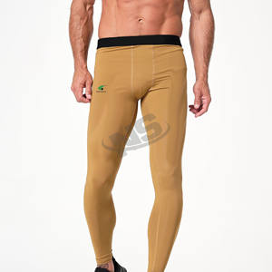 Leggings para Hombre Hechos a Medida, Transpirables, Ajustados, para Correr y Hacer Ejercicio, al por Mayor, MOQ Bajo, Leggings de Poliéster y Elastano para Hombre - Product Image 4