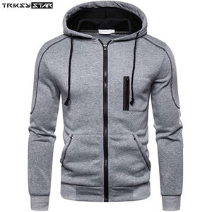 Sweat-shirts pour hommes sur mesure de qualité supérieure, 100% coton, imprimés numériquement, technique de polissage en fourrure, fermeture éclair, poche, écologiques - Product Image 1