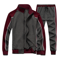 Chándal de Invierno de Alta Calidad para Hombre, Talla Grande, con Diseño de Sublimación 100% Algodón, Logotipo y Colores Personalizables, Venta al Por Mayor