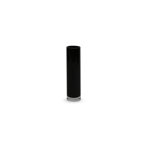 VCY0208BK - Black Cylinder Glass Bud <b>Vase</b> - 2 x 8 - Product Image 1