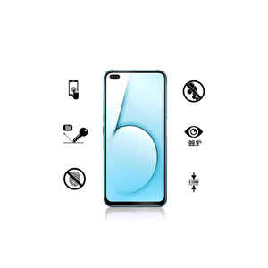 Protector de Pantalla de Cerámica de Alta Durabilidad Netzy para Oppo Reno 3 Pro 5G, Marco Negro Anti-Rotura con Función Anti-Espía y Anti-Golpes - Product Image 3