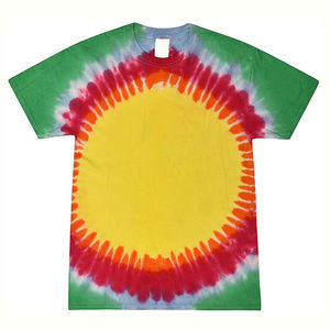 T-shirt tie-dye pour hommes à séchage rapide, best-seller personnalisé, pour adultes, fabrication en gros, coupe ajustée, t-shirt tie-dye pour hommes - Product Image 1