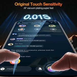 Protector de Pantalla de Privacidad para <span class=keywords><strong>iPhone</strong></span>, Protector de Pantalla Anti-Espía, HD Transparente para Vista Frontal - Product Image 3