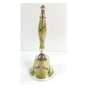 Campana de barco de latón decorativa para casas de temática náutica y marítima. Añade encanto y autenticidad al interior y coleccionable - Product Image 1