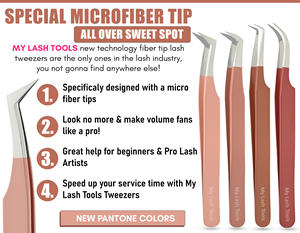 Wholesale Fiber Tip Eyelash Extension Tweezer Mega Volume Boot Nude Color Curved Classic Strong Hold Non Slip Plane Grip <b>Tool</b> - Product Image 3