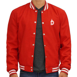 Veste Letterman Premium Homme 2026 Personnalisée en Gros – Design et Marquage sur Mesure – Veste Letterman Streetwear Homme - Product Image 1