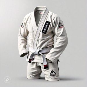 Kimono de BJJ Personalizado de Fábrica, 100% Algodón, Color y Logotipo Personalizados, Diseño Personalizado, Servicio OEM, Unisex para Adultos - Product Image 2