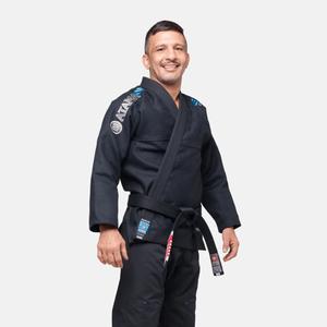 Kimono de Jiu-Jitsu en coton 100% durable personnalisé, léger, extensible, ensemble d'entraînement avec logo frontal pour les uniformes de judo et de Jiu-Jitsu - Product Image 2