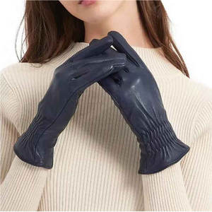 Nouveauté OEM gants d'habillage de conduite en cuir pur gant d'habillage en peau de mouton - Product Image 4