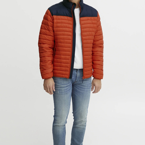 Winter days outdoors outer jacket option offering <b>padded</b> warmth <b>clean</b> finish and Puffer Jacket for Men seasonal rotation - Product Image 3