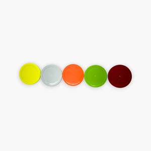 Lot de 2 pucks de hockey sur air en plastique ABS, épaisseur 5mm/6mm, taille 72mm/81mm pour le jeu - Livraison gratuite - Product Image 3