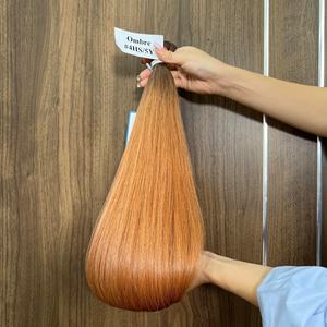 Extensiones de Cabello Humano Natural Liso Virgen Remy Vietnamita de Alta Calidad al por Mayor, Todos los Colores Compatibles con Tinte, 100g - Product Image 2