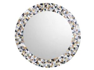 Customized Fancy Unique Handmade <b>Round</b> Turquoise Mosaic Decorative Personalized Classic Mirror Frame - Product Image 6