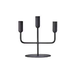 Design attrayant métal fer noir mat bougeoir et bougeoirs chauffe-plat support et bâtons pour Offre Spéciale - Product Image 4