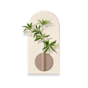 Cintre mural en bois rustique artistique parfait pour les idées de décoration d'entrée et de couloir de salon - Product Image 5