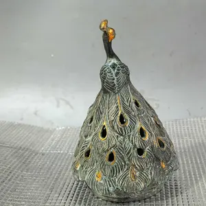 Quemador de Incienso Decorativo de Latón Árabe con Diseño de Pavo Real, Perfecto para Bakhoor y Oud, para Uso Religioso, Festivo y Diario - Product Image 2