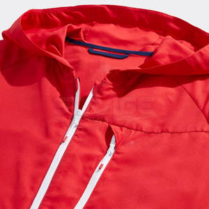 Chaqueta Cortavientos con Capucha de Lona al por Mayor, Talla Grande, para Uso en Exteriores, Invierno, Ecológica, Ligera, con Logotipo Frontal - Product Image 3