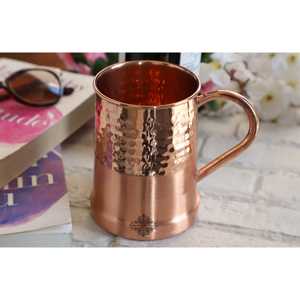 Mug Moscow Mule en cuivre pur 600 ml, articles promotionnels pour boissons - Product Image 3