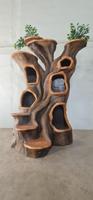 Arbre à chat unique et moderne en FRP de luxe - Léger, imperméable, décoration naturelle pour la maison et le jardin, idéal pour Diwali, anniversaire, salon KNT