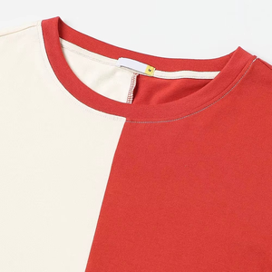 T-shirt basique en coton pour homme, uni, vierge, tissu doux et durable, personnalisable avec logo OEM, vente en gros - Product Image 6