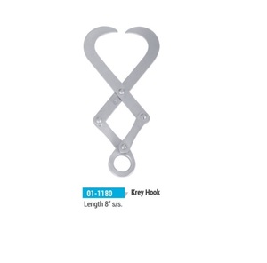 Gancho Krey, Instrumentos Veterinarios Obstétricos, Gancho Krey Schottler de 8 Pulgadas, Acero Inoxidable, Médico Animal, Alibaba Pakistán Mahersi - Product Image 1