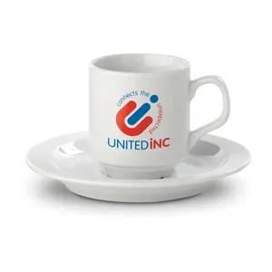 Tazzina da Caffè Impilabile in Porcellana Madrid - Product Image 1