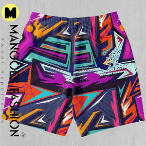 Venta Directa de Fábrica, Shorts de Baño Personalizados con Estampado, 100% Algodón, Transpirables - Product Image 2