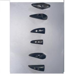 100% Cuerno de búfalo pulido ecológico natural alterna en color natural para prendas de moda arte y coleccionables - Product Image 1