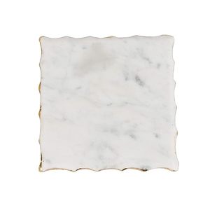 Best Sale American Design Free Stone Coasters Gold Border <b>Low</b> Price Coasters Restaurant Home Hotel Use Kitchen <b>Table</b> Mat Pad - Product Image 1