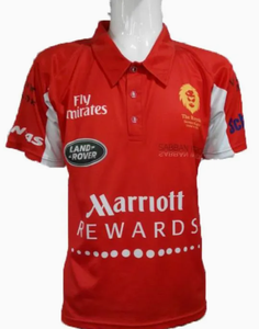 Polo de Golf personalizado para hombre, camiseta de manga corta de secado rápido, 100% poliéster, sublimación tejida, liso, negro, azul marino, logotipo personalizado, OEM - Product Image 3