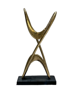 Adorno Decorativo para el Hogar de Metal con Acabado Dorado, Artesanía Creativa, Base de Hierro, Adornos Nórdicos, Decoración del Hogar - Product Image 5