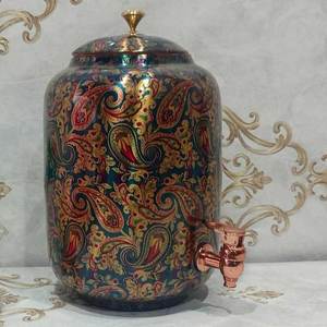 การออกแบบที่ต้องการสูงและเครื่องจ่ายน้ำทองแดงบริสุทธิ์เพื่อส่งออกเครื่องดื่มจากอินเดีย - Product Image 2