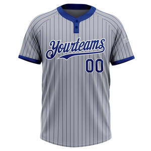 Camiseta de béisbol unisex personalizada botón en blanco transpirable uniforme de softball de talla grande para hombre impresión por sublimación de la mejor calidad - Product Image 2