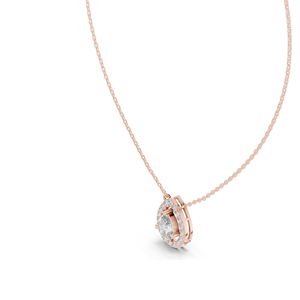 Collar con Colgante de Diamante CVD EF VVS-VS de 1.945 CT, Corte Pera Elegante, Oro de 18K, 14K, Rosa, Amarillo, Blanco, Lujoso - Product Image 6