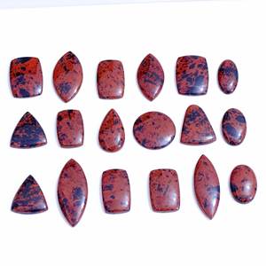 Acajou Obsidienne Mix Forme Taille Libre Cabochon Lisse Pierre de Cristal de Qualité Supérieure Pierres Précieuses Produit fin de Qualité Supérieure - Product Image 4