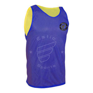 100% Polyester réversible maille sport bavoirs équipe de Football formation gilet rapide Football pratique porter des bavoirs de Football taille personnalisée - Product Image 3