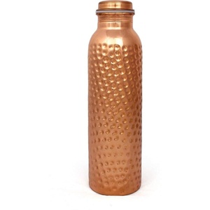 Floral Print <b>Copper</b> <b>Water</b> <b>Bottle</b> for Ayurvedic Health Benefits Leak Proof Eco Friendly & Durable Design - Product Image 4