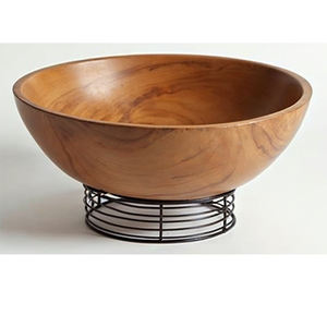 Cuencos de madera desechables ecológicos hechos a mano, cuenco de madera elegante para desayuno, aperitivos, sopa o ensalada, para fiestas - Product Image 3