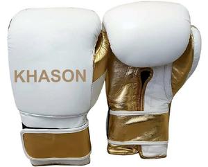 GUANTES DE BOXEO BARATOS DE CUERO DE ALTA CALIDAD ADULTO HOMBRE MUJER NIÑOS MINI LOGOTIPO PERSONALIZADO NUEVO DISEÑO - Product Image 2
